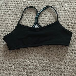 black ivivva strapy bra, size 10 ( girls )